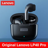 Lenovo LP40 Pro TWS bluetooth 5.1 Earphone Wireless Earbuds HiFi Stereo Bass ENC Noise Reduction Type-C IPX5 Waterproof Sport Headphone