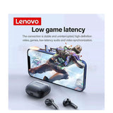 Lenovo LP40 TWS Wireless In-ear Bluetooth Earphone Headset Stereo Touch Control Headphone HD Call Earbuds -White and Black