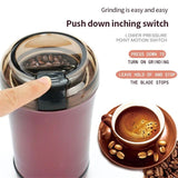 Mini Kitchen Electric Coffee Grinder Cereals Nuts Beans Spices Grains Grinding Machine Multifunctional Home Coffee Beans Grinder