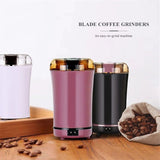 Mini Kitchen Electric Coffee Grinder Cereals Nuts Beans Spices Grains Grinding Machine Multifunctional Home Coffee Beans Grinder
