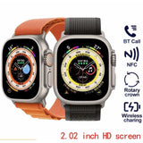 N8 Ultra Smart Watch Series 8 with NFC 2.02 inches Screen 49mm Bluetooth Call IP68 Waterproof Long Standby Watches Heart Rate Monitor