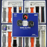 New S200 Ultra 4 in 1 49mm Bluetooth Smart Watch Series 8 with Wireless Charging Multiple Watch Face | 2.2 inch full HD touchscreen| For men and women