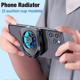 P11 Mobile Phone Cooler Cooling Fan Game Pad Holder Bracket Fan Radiator for Smartphones and Tablets