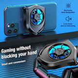 P11 Mobile Phone Cooler Cooling Fan Game Pad Holder Bracket Fan Radiator for Smartphones and Tablets