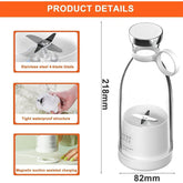 Mini Portable Blender USB Travel Juice Fruit Juice Convenient and Easy to Use and Wash Various Random Colors