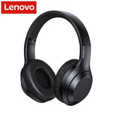 Lenovo Original Thinkplus TH10 Stereo Wireless Bluetooth Headphones LP40 Earphone Hifi Bass Music Headset with Mic Sports Earphones