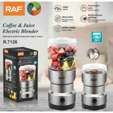 RAF 2in1 – Stainless Steel Juice Blender Automatic Coffee Spice Grinder