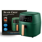 Silver Crest Digital LCD 8L Multifunctional Air Frye - Random Color + Premium Electric Kettle