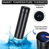 Smart Thermos Water Bottle Led Digital Temperature Display Stainless Steel