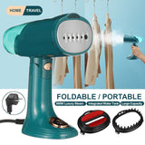 Handheld Garment Steamer 120ml Portable Electric Iron Steamer Garment Handheld Household Fabric Steam Iron for Clothes 1500W