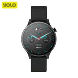 YOLO Thunder BT Calling Smart Watch 1.32-Inches HD Display Heart Rate Sensor SpO2 Monitor Music Playback Built-in Speaker and Microphone