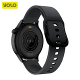 YOLO Thunder BT Calling Smart Watch 1.32-Inches HD Display Heart Rate Sensor SpO2 Monitor Music Playback Built-in Speaker and Microphone
