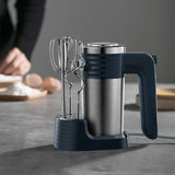9-Speed Electric Food Mixer Hand Blender Dough Blender Egg Beater Hand Mixer for Kitchen Appliance