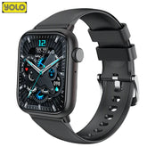 YOLO Watch Pro Max BT Calling Smart Watch 1.91” HD Large Screen 120+ Sports Modes 24-7 Heart Rate SpO2 Monitor Music Playback