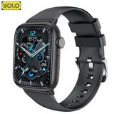 YOLO Watch Pro Max BT Calling Smart Watch 1.91” HD Large Screen 120+ Sports Modes 24-7 Heart Rate SpO2 Monitor Music Playback