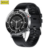 YOLO Fortuner Bluetooth Calling Smart Watch 1.3” HD Display Music Playback 24-7 Heart Rate SpO2 Blood Pressure Sleep Monitoring Fitness Tracker IP67 Waterproof Smart Watch for Men and Women