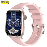 YOLO Watch Pro Max BT Calling Smart Watch 1.91” HD Large Screen 120+ Sports Modes 24-7 Heart Rate SpO2 Monitor Music Playback