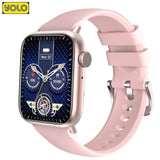 YOLO Watch Pro Max BT Calling Smart Watch 1.91” HD Large Screen 120+ Sports Modes 24-7 Heart Rate SpO2 Monitor Music Playback