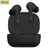 YOLO YoPod2 True Wireless Earphones | Super Low Latency Mode | Environment Noise Cancellation Earbuds | Bluetooth 5.2 Earbphones | Bass Boosted Drivers