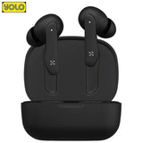 YOLO YoPod2 True Wireless Earphones | Super Low Latency Mode | Environment Noise Cancellation Earbuds | Bluetooth 5.2 Earbphones | Bass Boosted Drivers