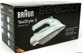 Braun TexStyle 5 Steam Iron TS 510 White - Made in Hungary