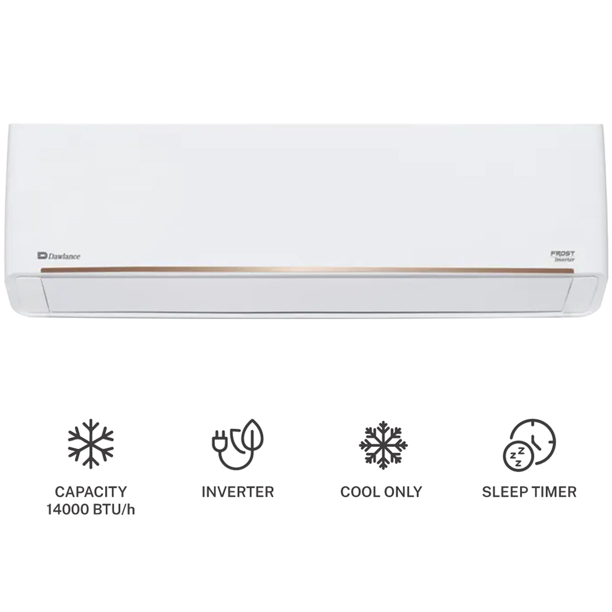 Dawlance Air Conditioner Frost Inverter 20 DC Inverter 1.25 Ton  Split AC Cool Only 14000 BTU
