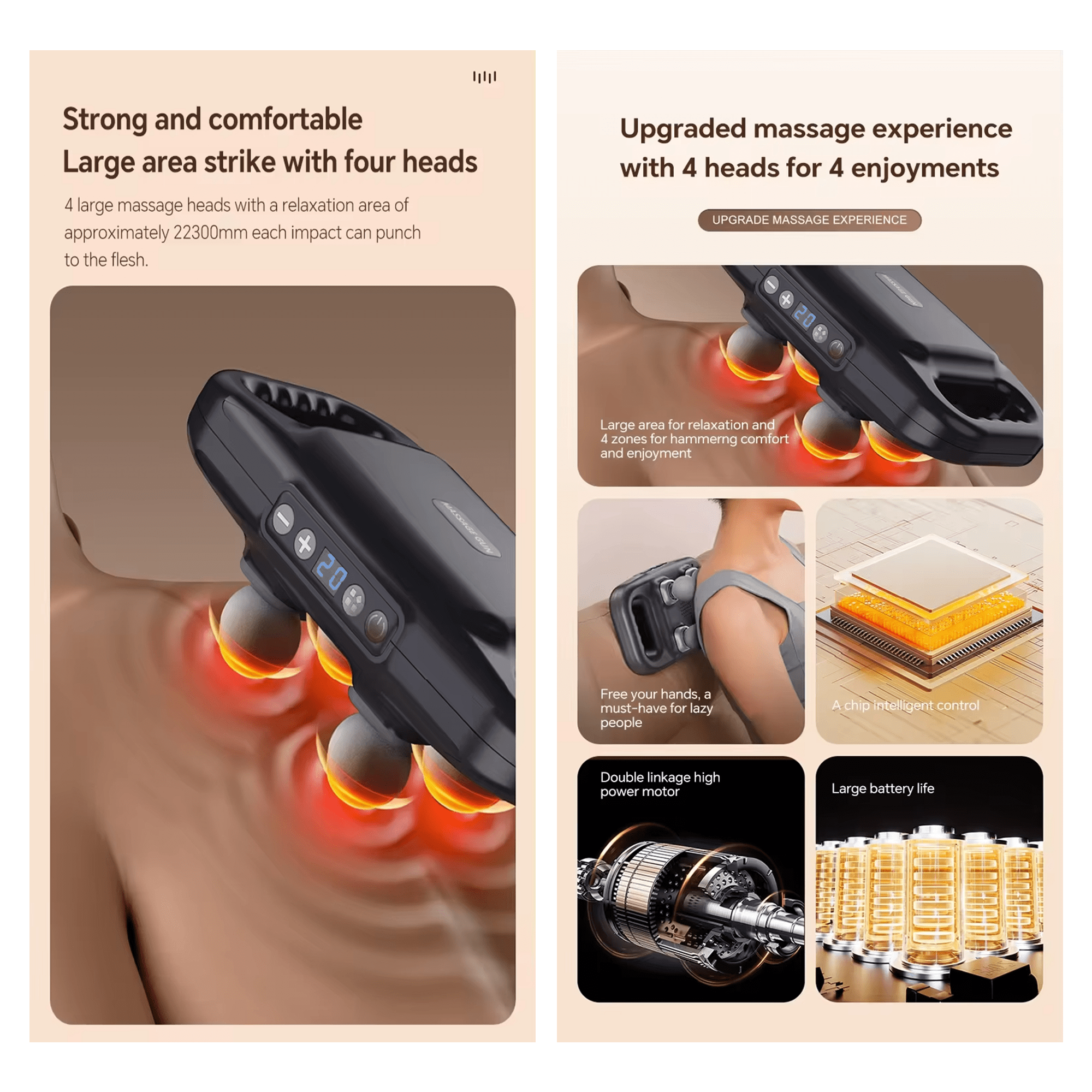 Multifunctional Handheld Massager