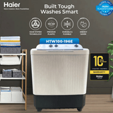 Haier HTW-100-196E 10 KG Semi Auto Washing Machine