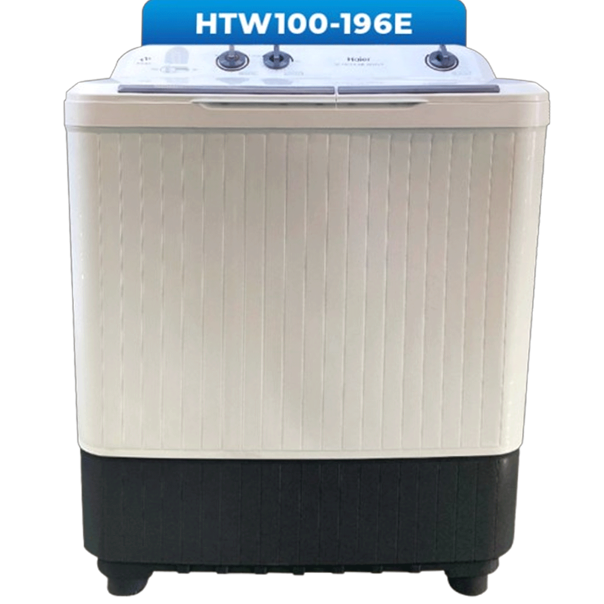Haier HTW-100-196E 10 KG Semi Auto Washing Machine