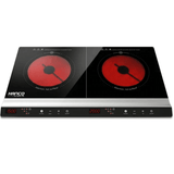 Hanco Model 125-DB Dual Burners Infrared Electric Cooktop - Electric Stove