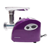 WestPoint Deluxe Meat Grinder With Stainless Steel Sharp Blade & Exchangeable Metal Cutting Plates, 1500W, WF-1036