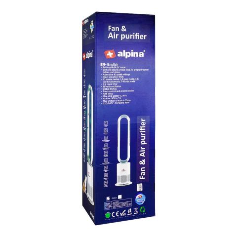 Alpina Bladeless Fan 38 Inch SF-5000