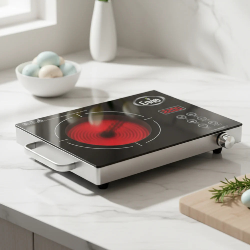 Enviro Hot Plate HP6654 | Single Hot Plate | Ideal for Home & Outdoor Use