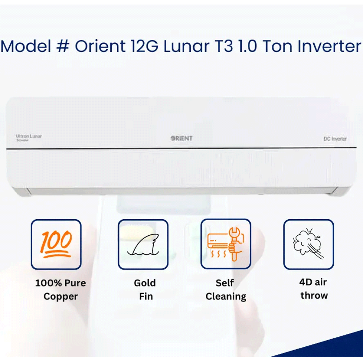 Orient 12G Lunar T3 1.0 Ton Inverter