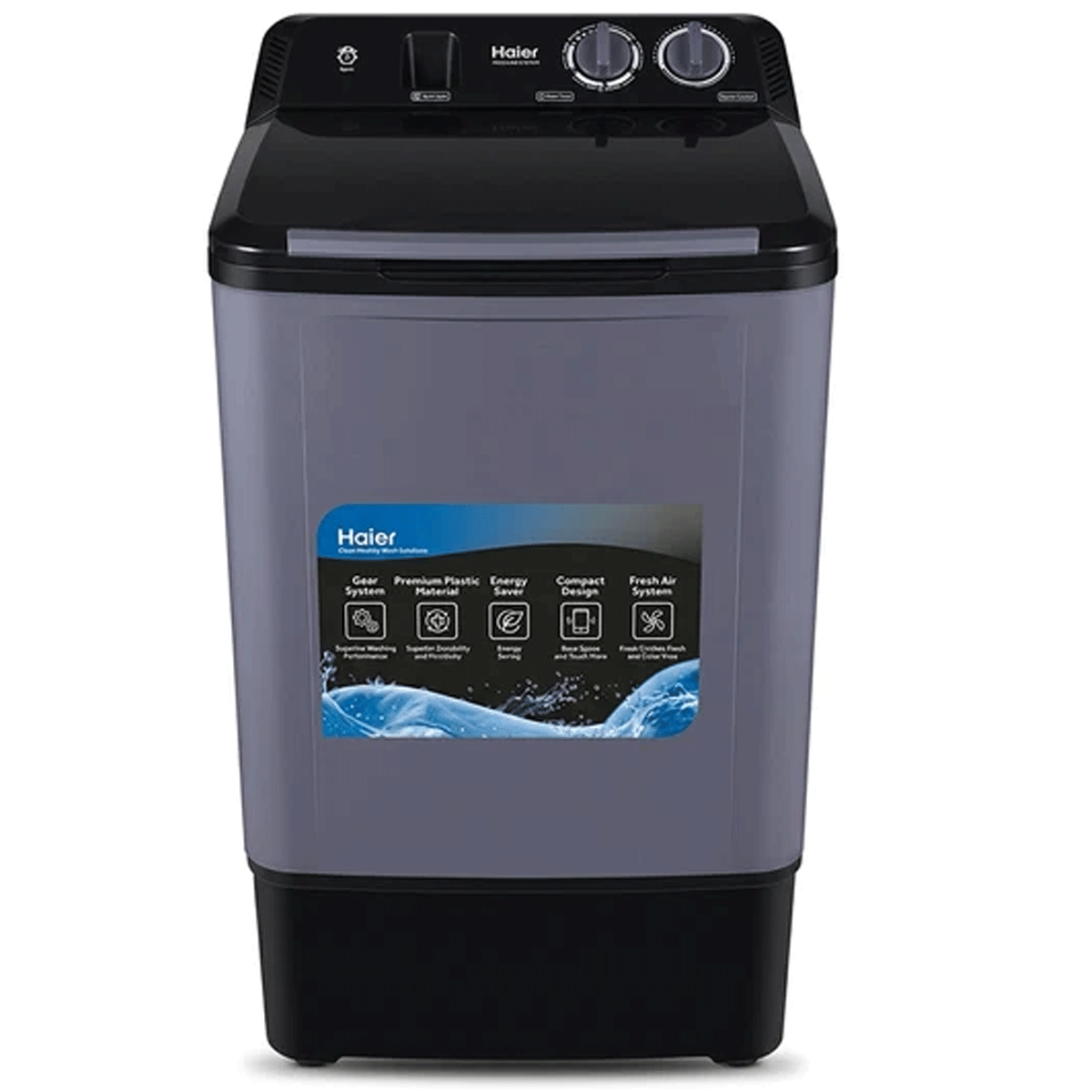 HAIER 13KG SINGLE TUB WASHING MACHINE Model HWM 130-1217 GB