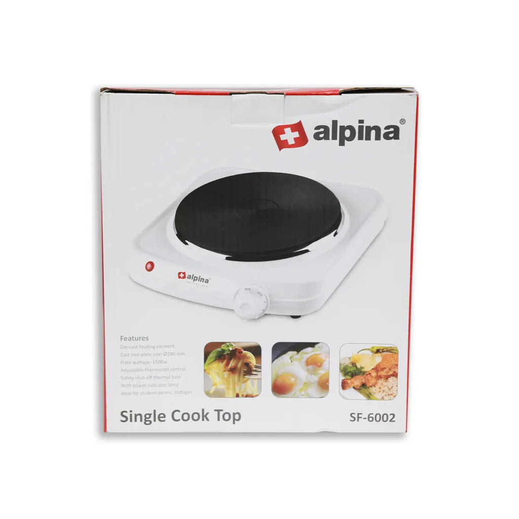 Alpina SF-6002 Single Hot Plate 1500W