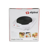 Alpina SF-6002 Single Hot Plate 1500W