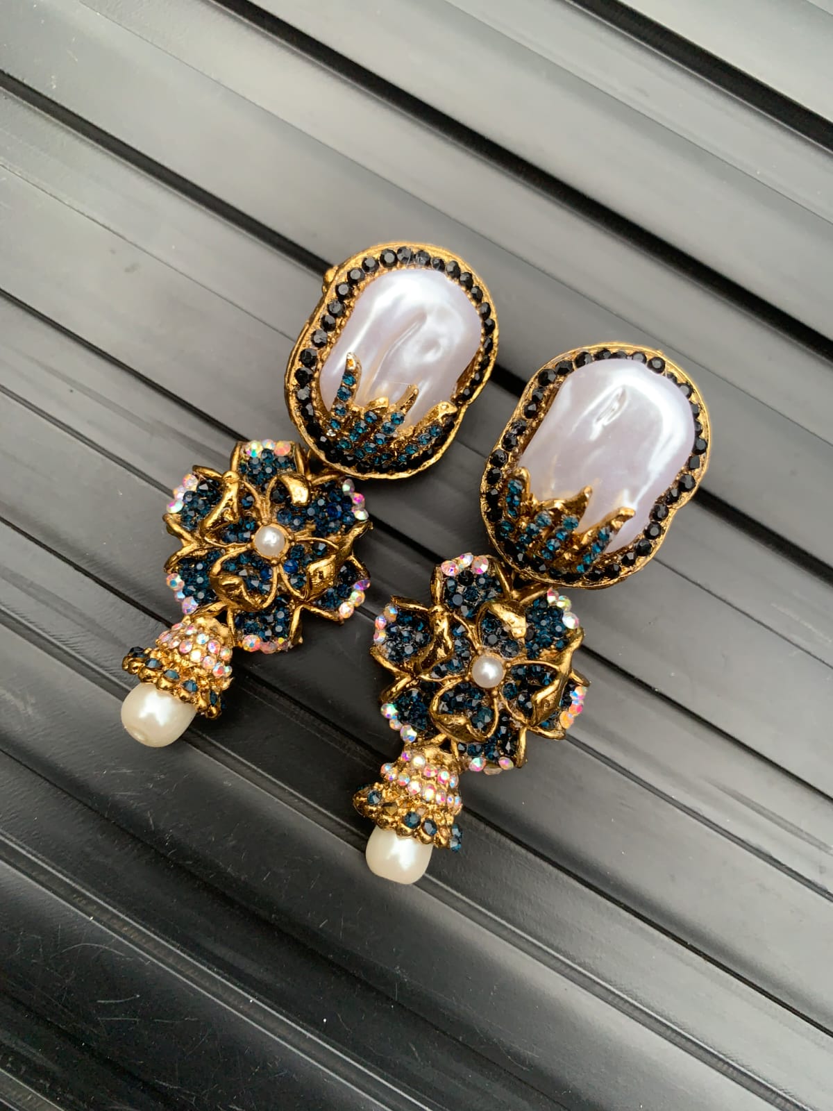 Mop Turkish Earrings - M1