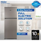 Haier Refrigerator | Model HRF-186 EBD | E-Star Series | 6.5 Cubic Feet