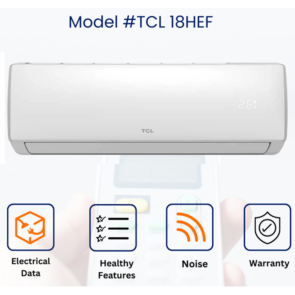 TCL 18HEF 1.5 ton Inverter Air Conditioner Extreme Series