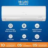 Haier Ac 1.5 Ton DC Inverter Split | Model - HSU-19LF | 19000 BTU UPS Enabled | Self Cleaning | Turbo Cooling