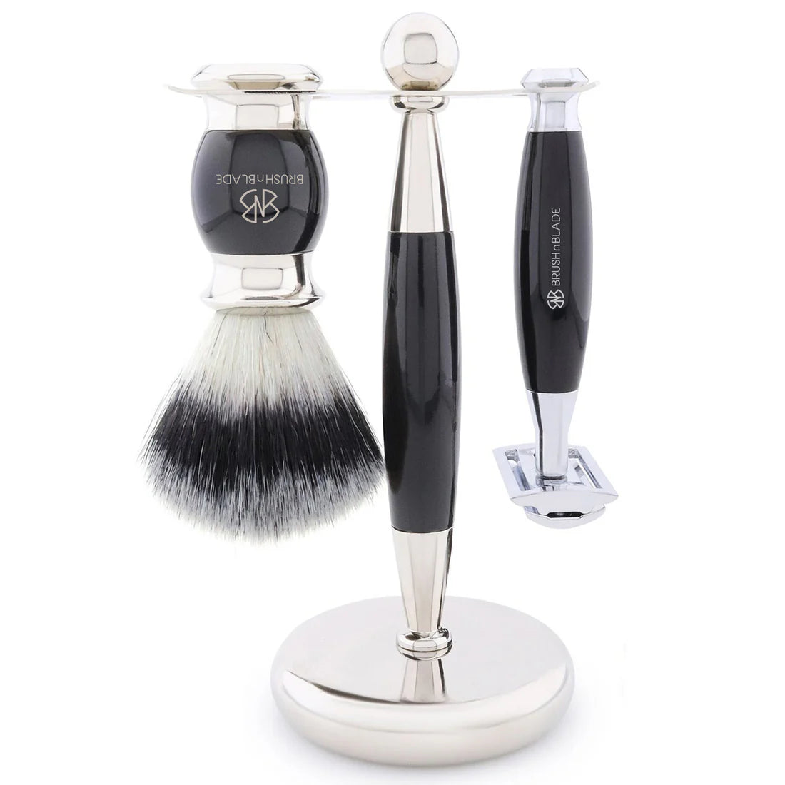 Lee Shaving Range Double Edge Razor for Smooth Shaving - Silver Synthetic