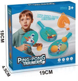 Kids Ping-Pong Trainer Single Racket Set with One-Click Rope Retraction – ITEM NO 55809A-2