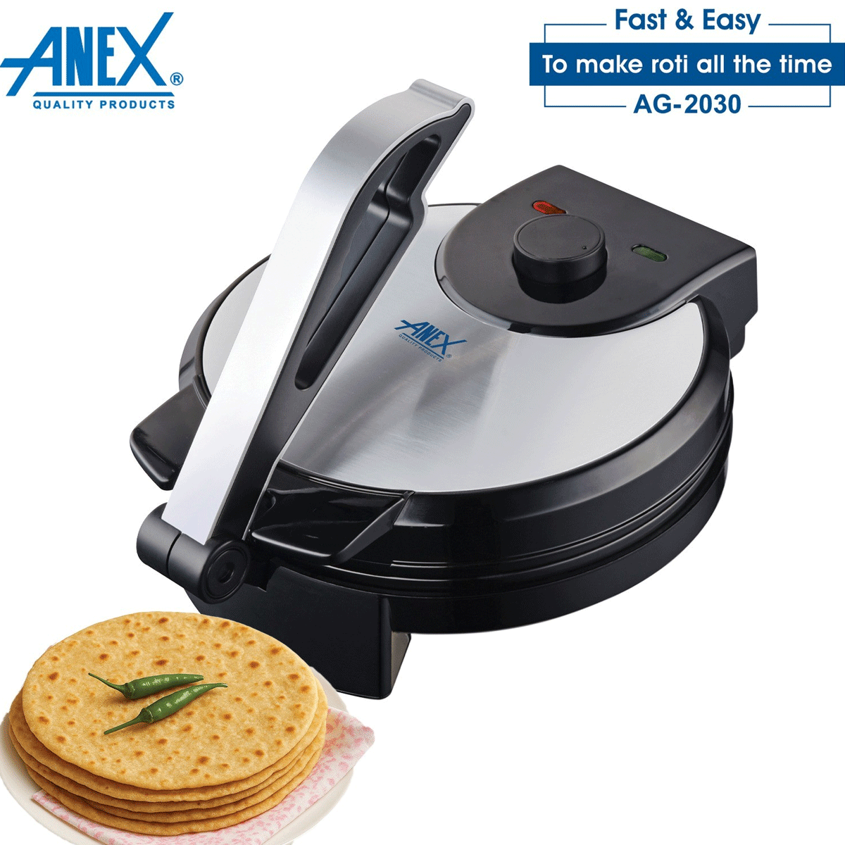 Anex AG-2030 Deluxe Roti Maker