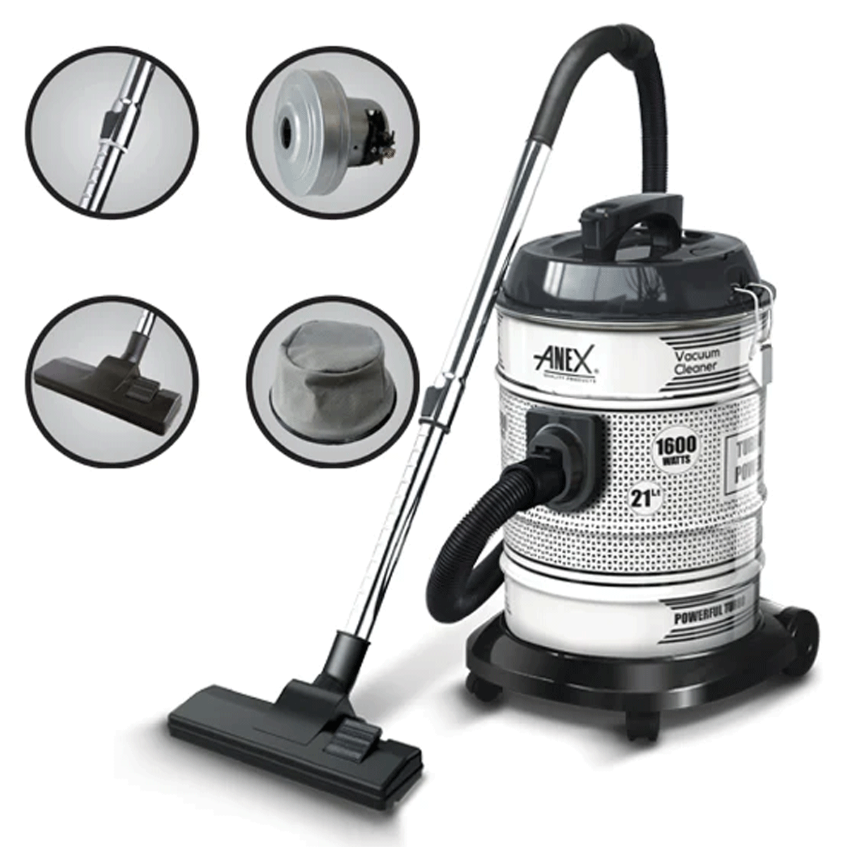 Anex AG-2199 Deluxe Vacuum Cleaner