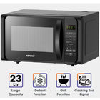 Homage Microwave Oven HDG-2313B (23 Liters, Grill, Black)