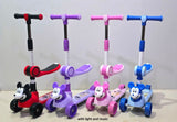 Kids Scooter with Seat, Light & Music