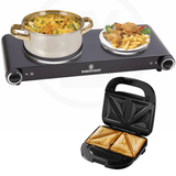 Westpoint Double Hot Plate WF-262 + Premium Sandwich Maker