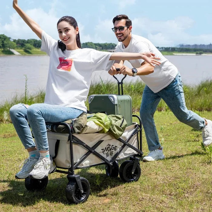 Portable Folding Wagon Cart - Ourdoor Camping Utility Cart