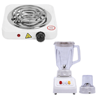 Premium Electric Stove + National 2 in 1 Blender Grinder